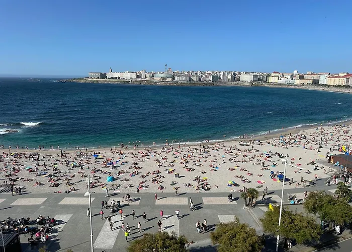 Piso Con Vistas A La Playa De Riazor