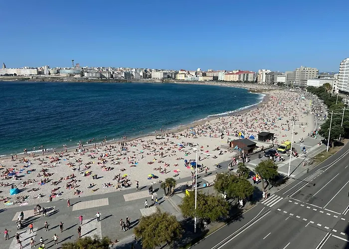 Piso Con Vistas A La Playa De Riazor